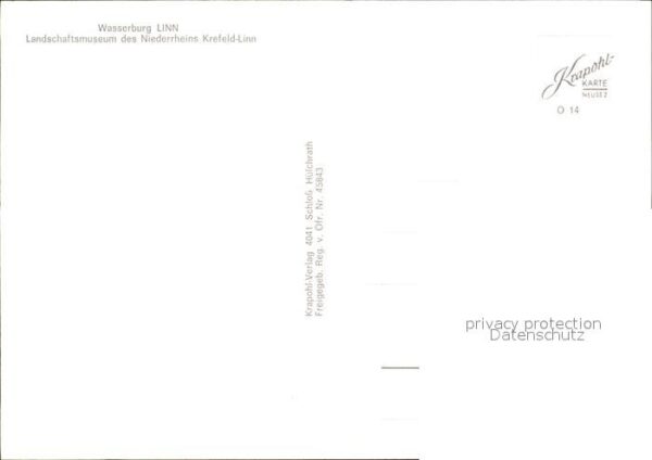 Krefeld Linn Wasserburg Landschaftsmuseum – Bild 2