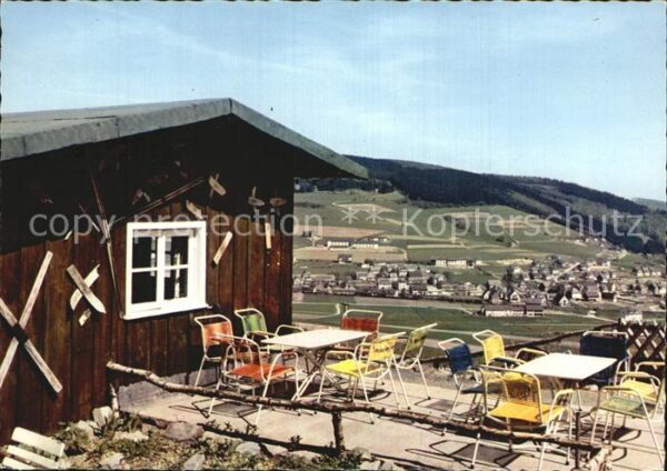 Willingen Sauerland Liftgaststätte Sepp Weiler Kurort