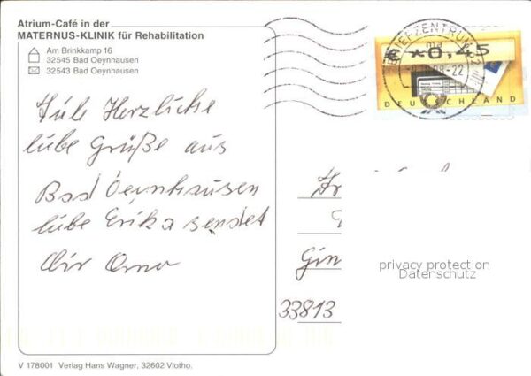 Bad Oeynhausen Atrium Cafe Maternus Klinik Porta Westf – Bild 2