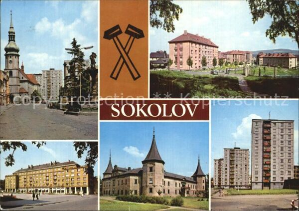 Sokolov Ortsansichten