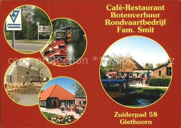 Giethoorn Rondvaart en Botenverhuurbedrijf Restau