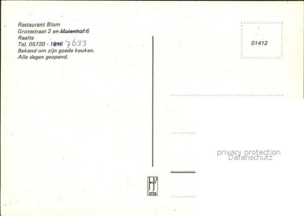 Raalte Restaurant Blom – Bild 2