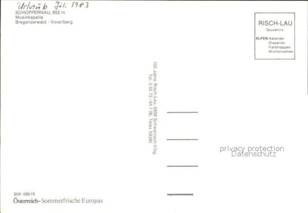 Schoppernau Vorarlberg Musikkapelle Bregrenzerwald Vorarlberg – Bild 2