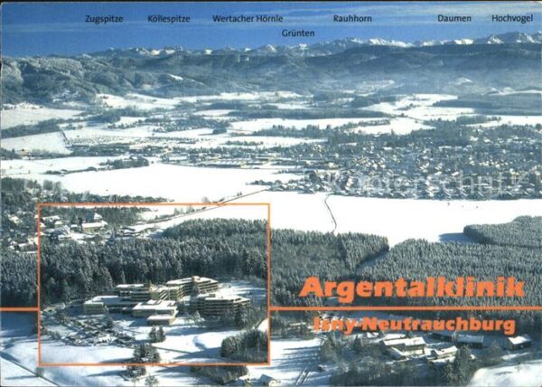 Isny Allgaeu Neutrauchburg Argentalklinik Kuranstalt