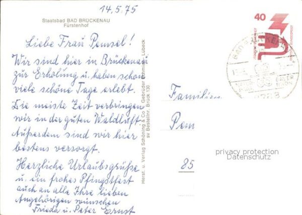 Bad Brueckenau Staatsbad Fürstenhof – Bild 2