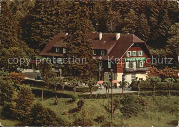 Baden-Baden Waldhotel Fischkultur Restaurant