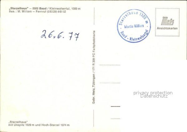 Baad Mittelberg Kleinwalsertal Starzelhaus – Bild 2