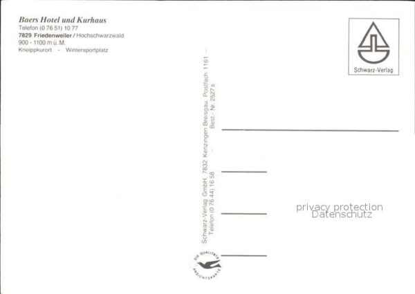 Friedenweiler Baers Hotel Kurhaus – Bild 2