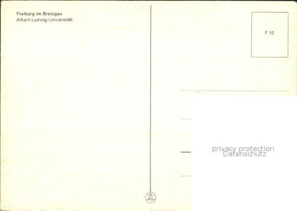 Freiburg Breisgau Albert-Ludwig-Universität – Bild 2