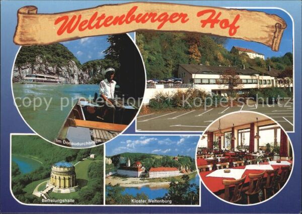 Kelheim Weltenburger Hof Gaststätte Kloster Bef