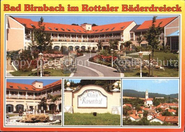 Bad Birnbach Rottal Klinik Rosenhof Bäderdreieck