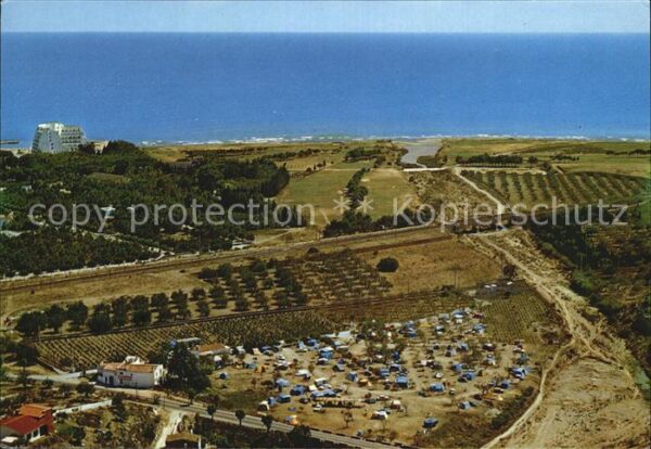 Sitges Fliegeraufnahme Campo Golf-Hotel Terram