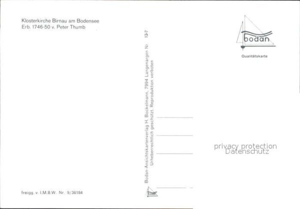 Birnau Fliegeraufnahme Klosterkirche am Bodens – Bild 2