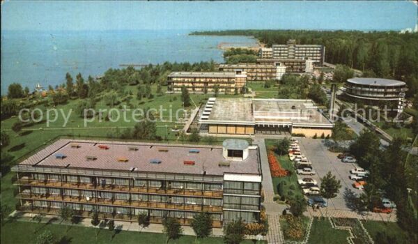 Siofok Fliegeraufnahme Hotel Interpress
