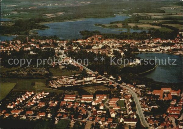 Eutin Fliegeraufnahme Rosenstadt
