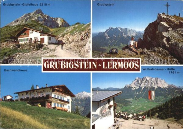 Lermoos Tirol Grubigstein Gipfelhaus Gschwandkreuz Wo