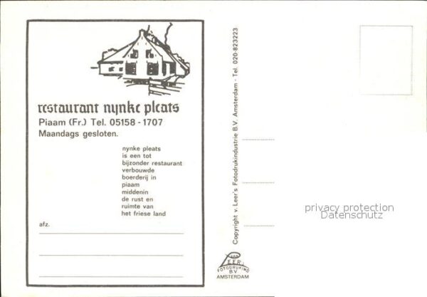 Piaam Restaurant Nynke Pleats – Bild 2