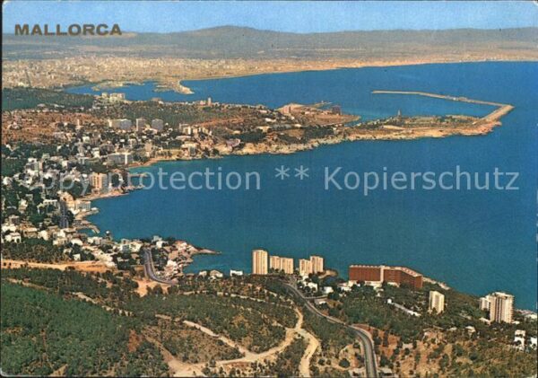 Mallorca Fliegeraufnahme Palma