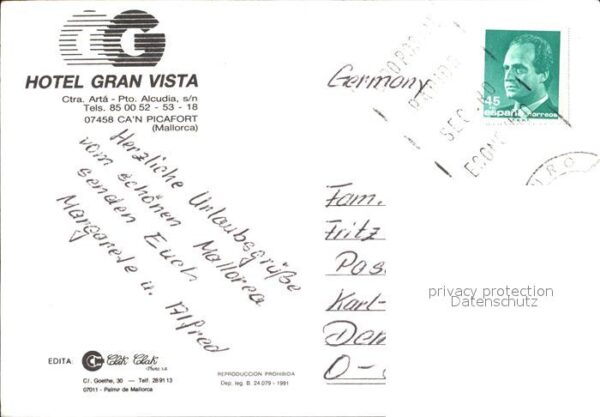 Can Picafort Mallorca Hotel Gran Vista – Bild 2