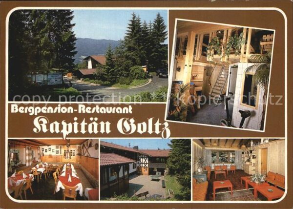Lohberg Lam Bergpension Restaurant Kapitän Goltz