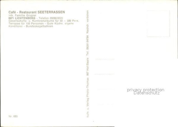 Lichtenberg Erzgebirge Cafe Restaurant Seeterrassen – Bild 2
