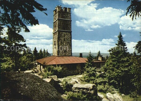 Ochsenkopf Asenturm im Fichtelgebirge