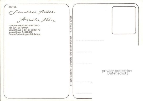 Vipiteno Sterzing Hotel Schwarzer Adler – Bild 2
