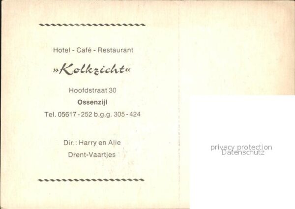 Ossenzijl Hotel Restaurant Kolkzicht – Bild 2