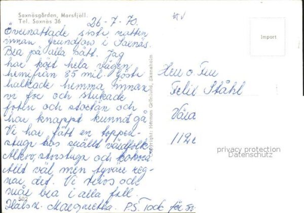 Marsfjaellet Saxnäsgarden – Bild 2