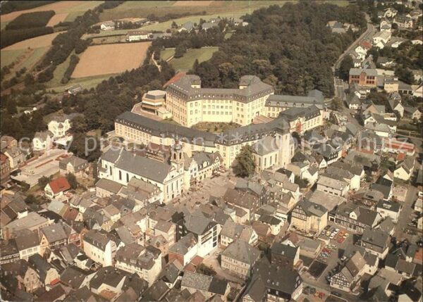 Hachenburg Westerwald Fliegeraufnahme