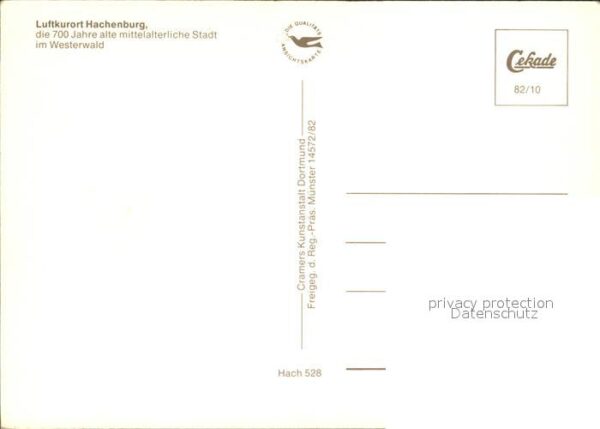 Hachenburg Westerwald Fliegeraufnahme – Bild 2