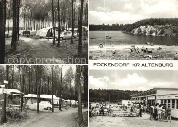 Fockendorf Altenburg Camping Strand