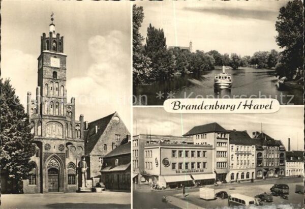 Brandenburg Havel Rathaus Havel Neustadtmarkt
