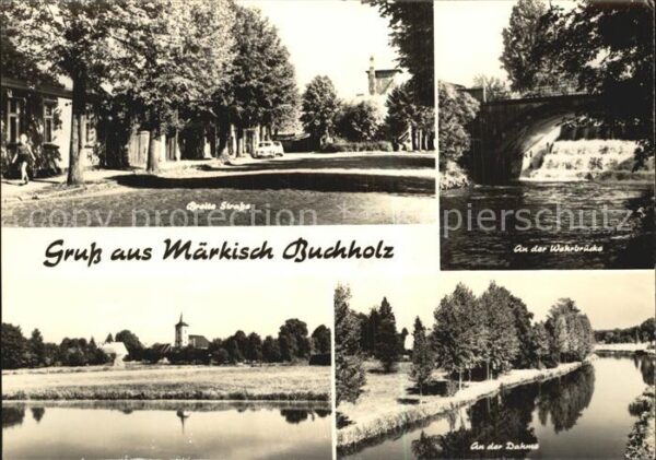 Maerkisch Buchholz Breite-Strasse Wehrbrücke