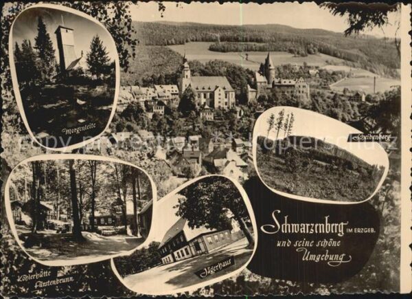 Schwarzenberg Erzgebirge Morgenleite Scheibenberg Jägerhaus