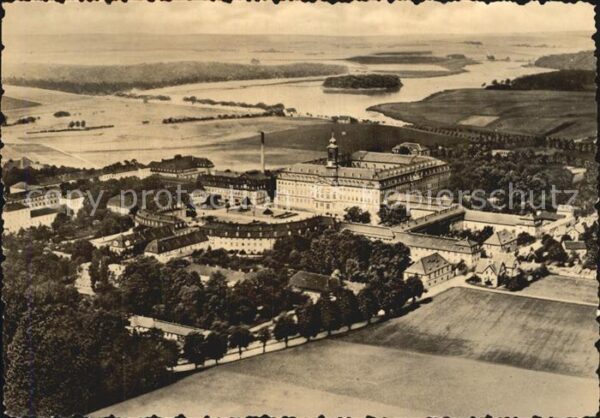 Wermsdorf Schloß Hubertusburg Fliegeraufnahme
