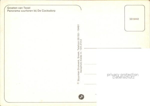 Texel Fliegeraufnahme De Cocksdorp – Bild 2