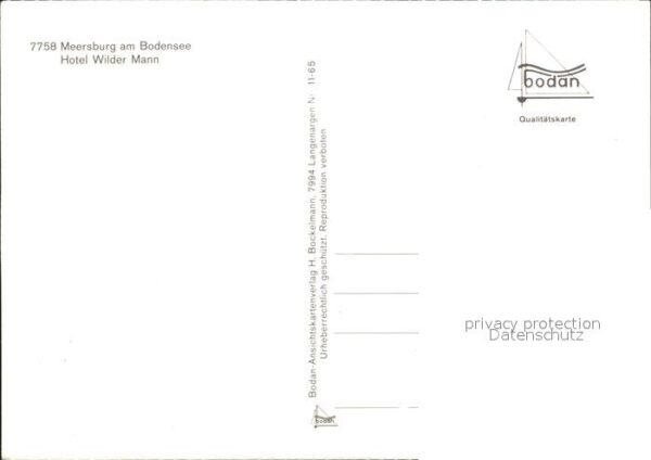 Meersburg Bodensee Hotel Wilder Mann – Bild 2