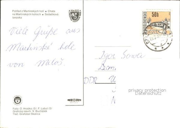 Tschechische Republik Martinske Hole Interhotel – Bild 2