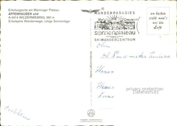 Affenhausen Fliegeraufnahme mit Wilder-Mieming – Bild 2