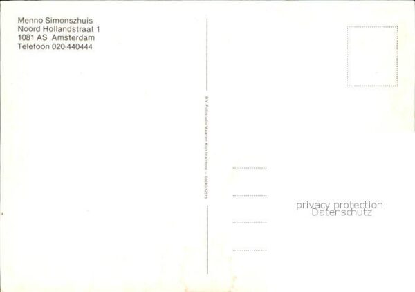 Amsterdam Niederlande Menno Simonszhuis – Bild 2