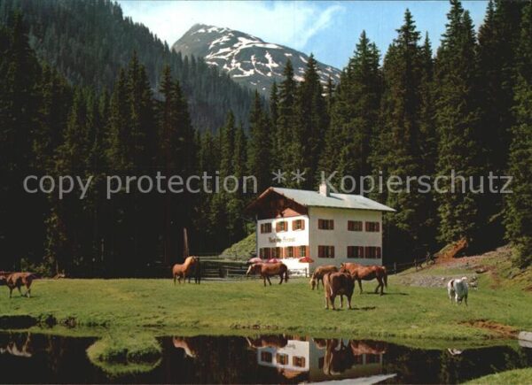 Ferwall Rasthaus Verwall Wagnerhütte