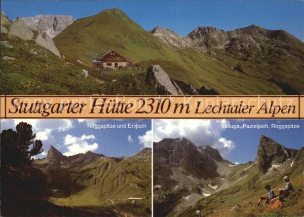 Stuttgarterhuette am Krabachjoch Krabachspitze