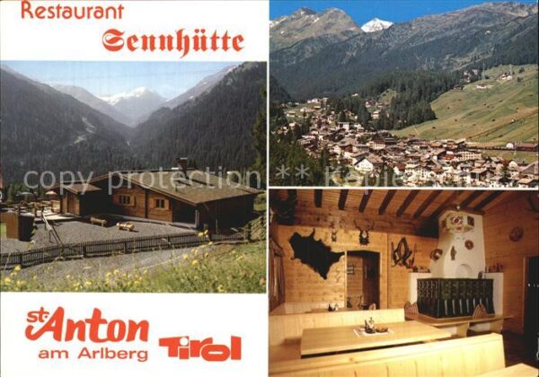 St Anton Arlberg Restaurant Sennhütte