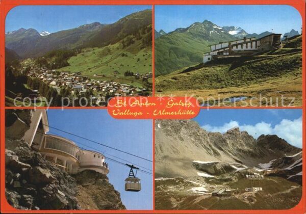 Galzig Valluga Ulmerhütte Seilbahn