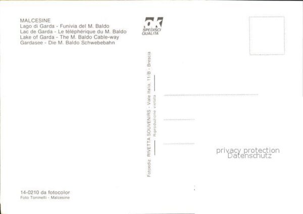 Malcesine Lago di Garda Logo di Garda Seilbahn – Bild 2