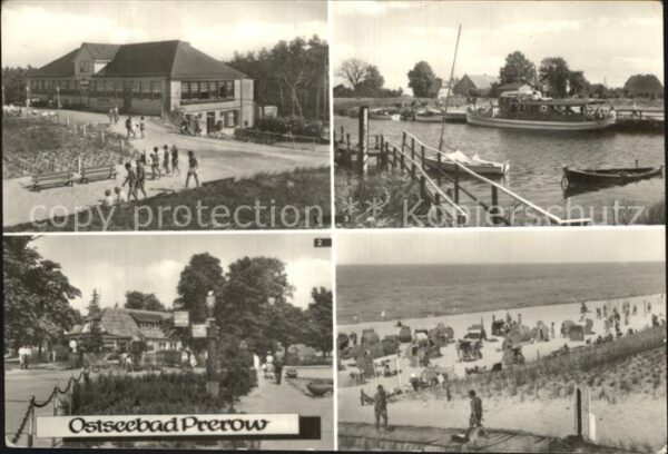 Prerow Ostseebad Gaststätte Dünenhaus Cafe Strandeck Haf