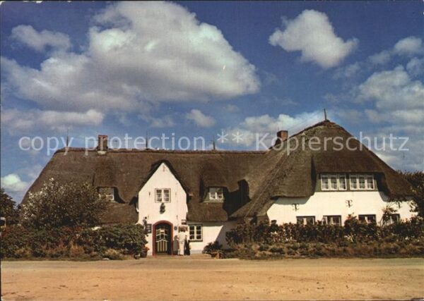 Norddorf Amrum Hotel Restaurant Ual Oemreng Wiartshüs