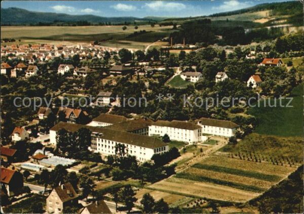 Stadtoldendorf Fliegeraufnahme Krankenhaus