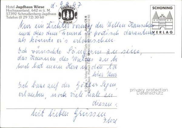 Schmallenberg Hotel Jagthaus Wiese – Bild 2